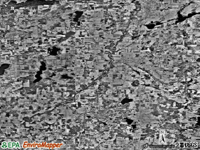 Zip code 55040 satellite photo by USGS