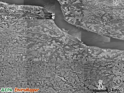 Zip code 55041 satellite photo by USGS