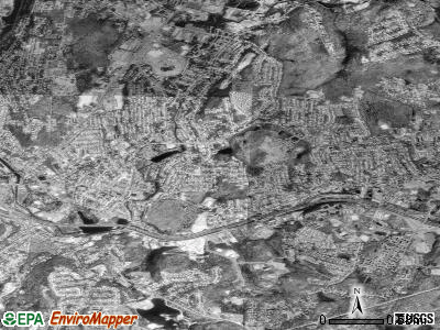 Zip code 06705 satellite photo by USGS