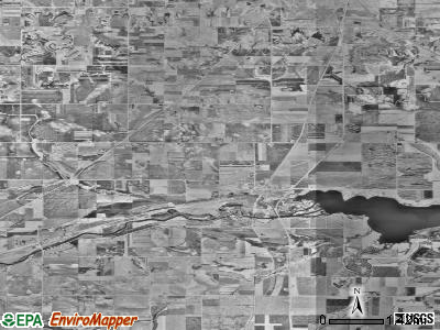 Zip code 55065 satellite photo by USGS
