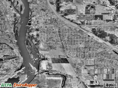 Zip code 55071 satellite photo by USGS