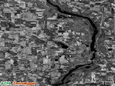 Zip code 55084 satellite photo by USGS
