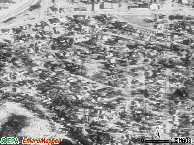 Zip code 55090 satellite photo by USGS