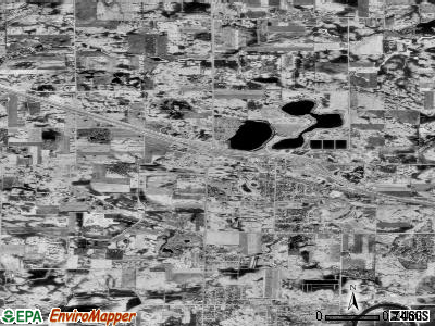 Zip code 55301 satellite photo by USGS