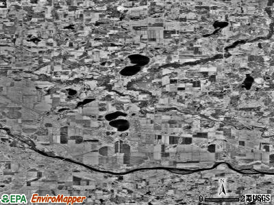 Zip code 55309 satellite photo by USGS