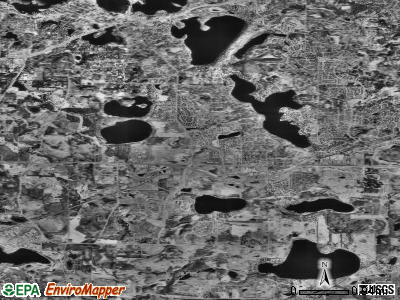 Zip code 55317 satellite photo by USGS