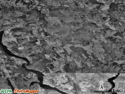 Zip code 06752 satellite photo by USGS
