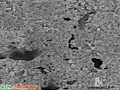 Zip code 55325 satellite photo by USGS
