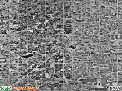 Zip code 55338 satellite photo by USGS