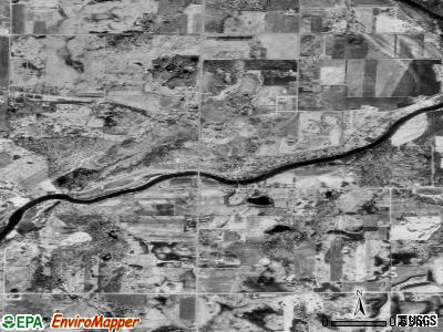 Zip code 55341 satellite photo by USGS