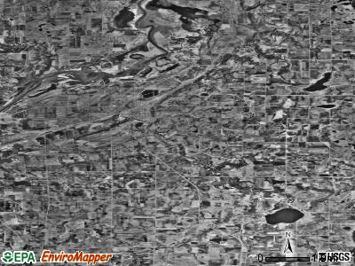 Zip code 55352 satellite photo by USGS