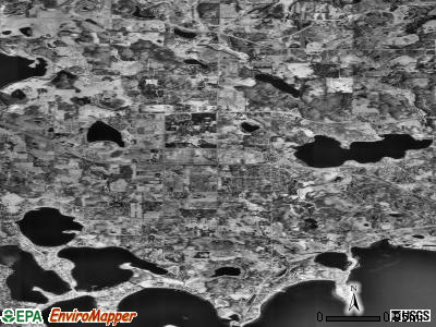 Zip code 55356 satellite photo by USGS