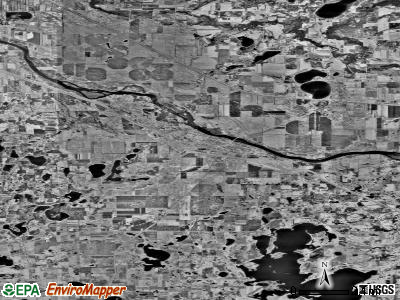 Zip code 55362 satellite photo by USGS