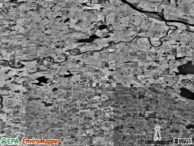 Zip code 55374 satellite photo by USGS