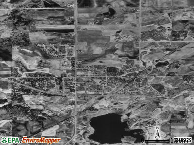Zip code 55375 satellite photo by USGS