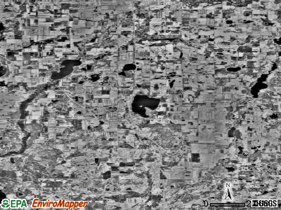 Zip code 55398 satellite photo by USGS