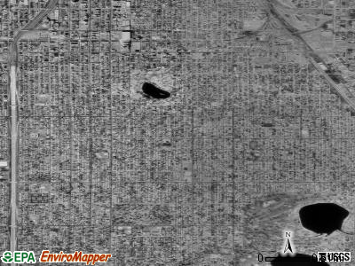 Zip code 55407 satellite photo by USGS