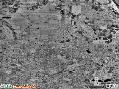Zip code 55443 satellite photo by USGS