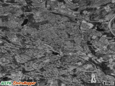 Zip code 06779 satellite photo by USGS