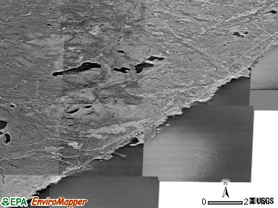 Zip code 55614 satellite photo by USGS