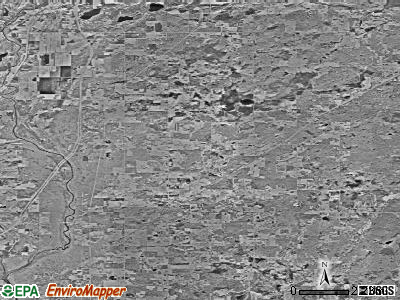 Zip code 55704 satellite photo by USGS