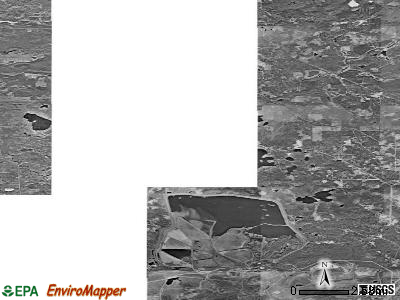 Zip code 55710 satellite photo by USGS