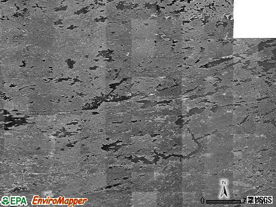 Zip code 55731 satellite photo by USGS