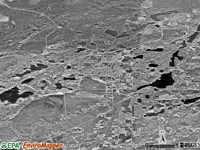 Zip code 55741 satellite photo by USGS