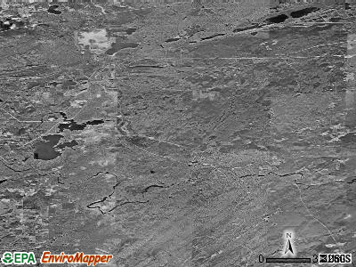 Zip code 55750 satellite photo by USGS