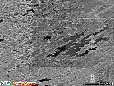 Zip code 55763 satellite photo by USGS