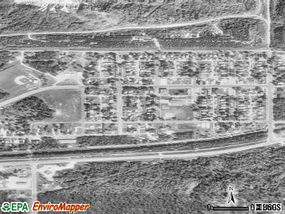 Zip code 55764 satellite photo by USGS