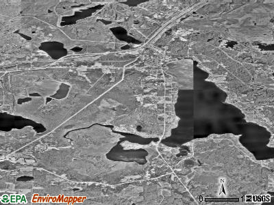 Zip code 55775 satellite photo by USGS