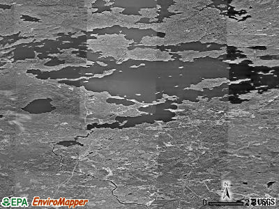 Zip code 55790 satellite photo by USGS