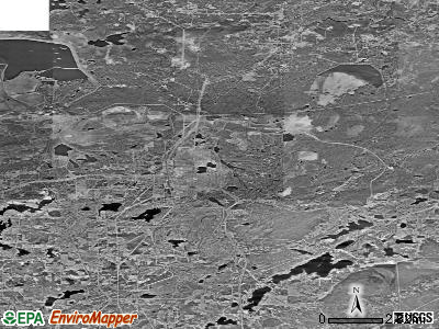 Zip code 55792 satellite photo by USGS