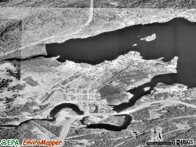 Zip code 55796 satellite photo by USGS