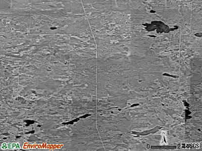 Zip code 55798 satellite photo by USGS