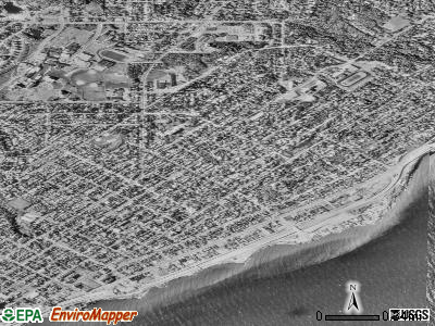 Zip code 55812 satellite photo by USGS