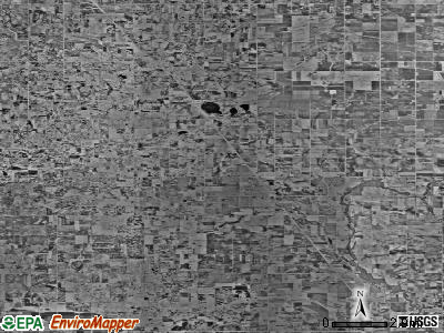 Zip code 55917 satellite photo by USGS