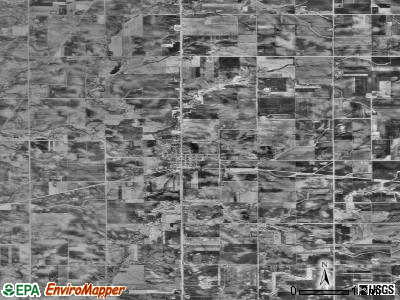 Zip code 55918 satellite photo by USGS