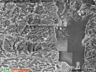 Zip code 55919 satellite photo by USGS