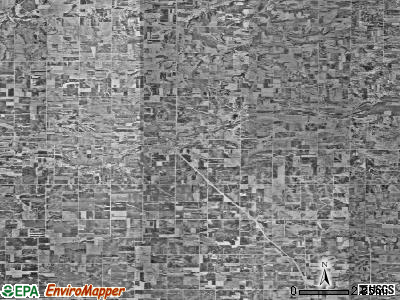 Zip code 55946 satellite photo by USGS