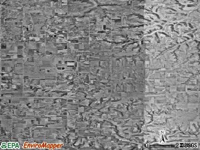 Zip code 55952 satellite photo by USGS