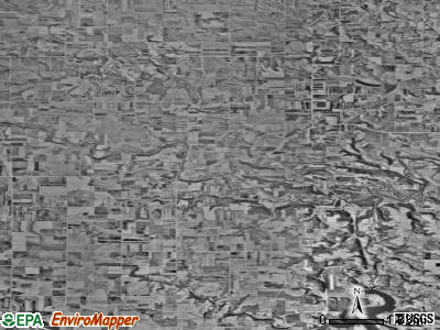 Zip code 55956 satellite photo by USGS