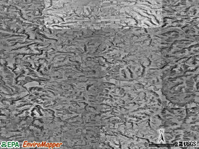 Zip code 55971 satellite photo by USGS