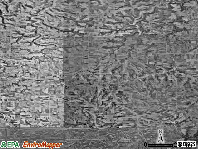 Zip code 55974 satellite photo by USGS
