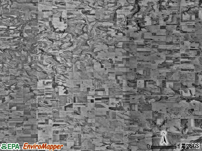 Zip code 55990 satellite photo by USGS