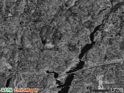 Zip code 06807 satellite photo by USGS