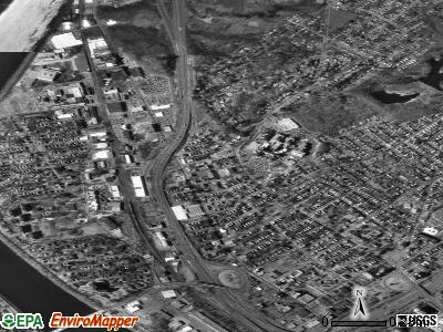 Zip code 01107 satellite photo by USGS