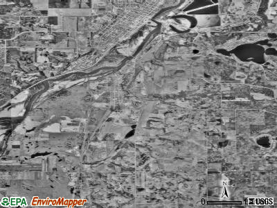 Zip code 56050 satellite photo by USGS