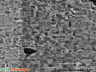 Zip code 56078 satellite photo by USGS